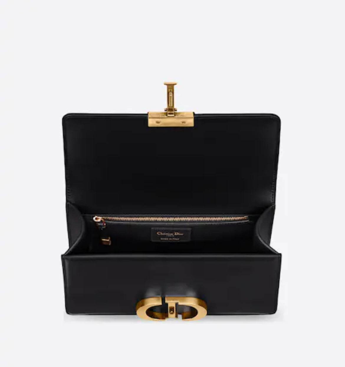 BOLSO 30 MONTAIGNE Piel de becerro negra