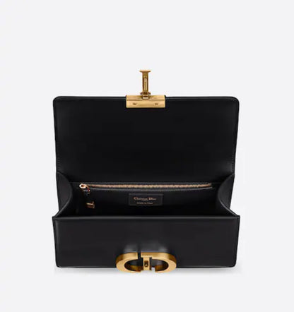 BOLSO 30 MONTAIGNE Piel de becerro negra