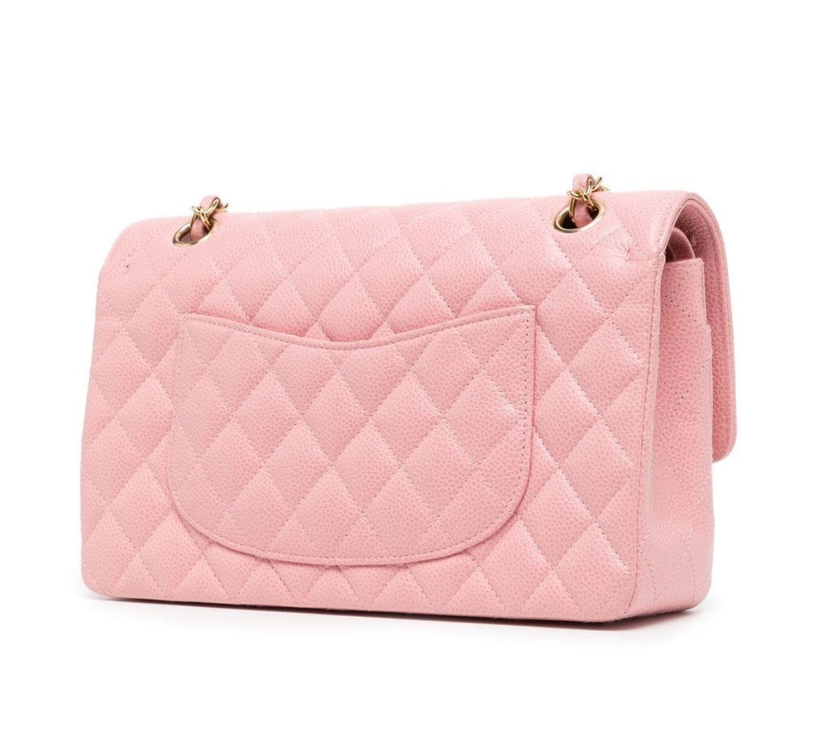 Bolso de hombro mediano con doble solapa 2005