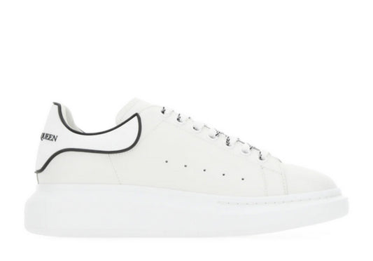 Alexander McQueen Oversized Sneaker White Black 3M
