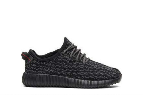 Adidas Yeezy 350 Boost 2015 para bebé, color negro pirata