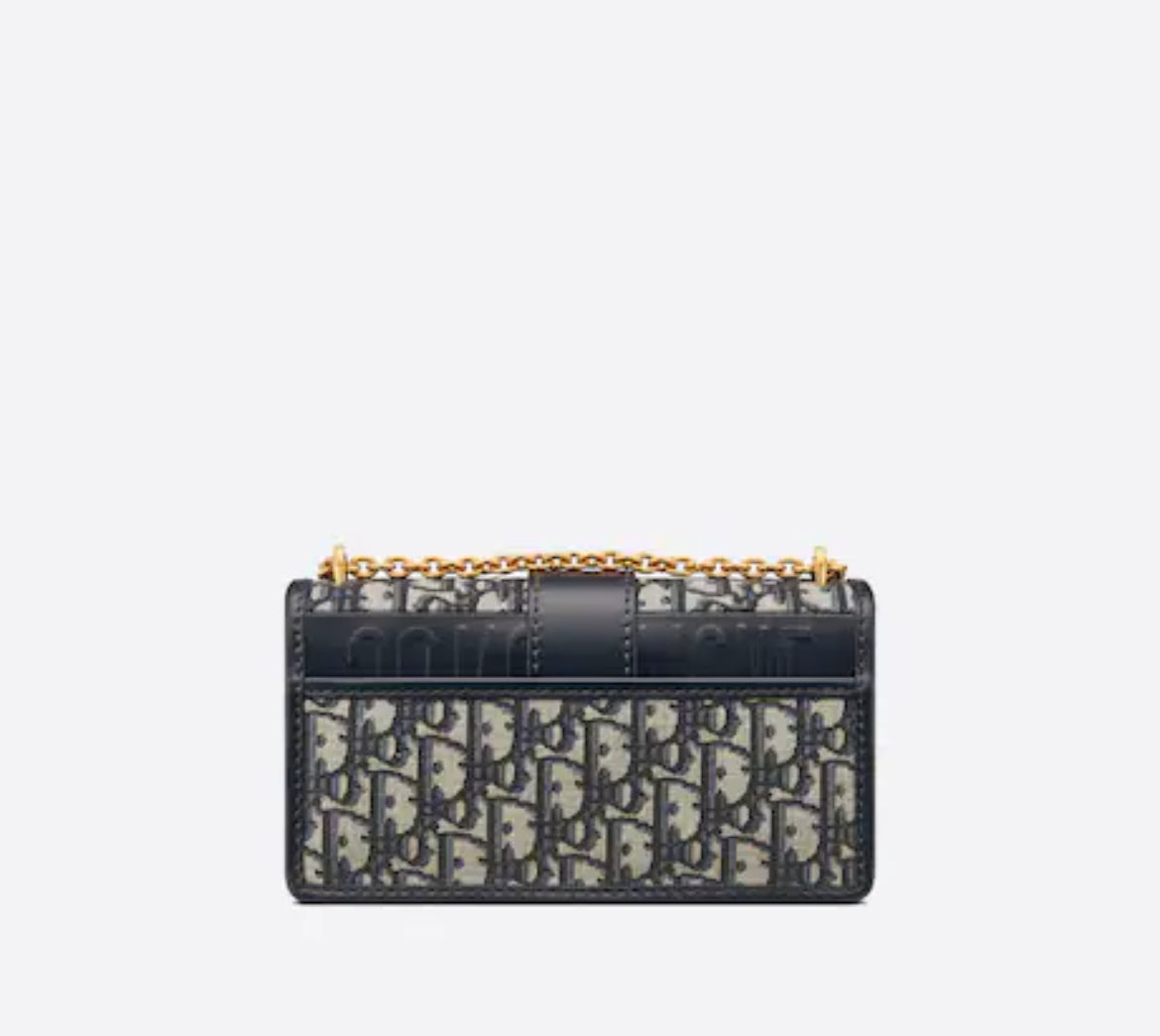 Bolso 30 Montaigne con cadena - Azul