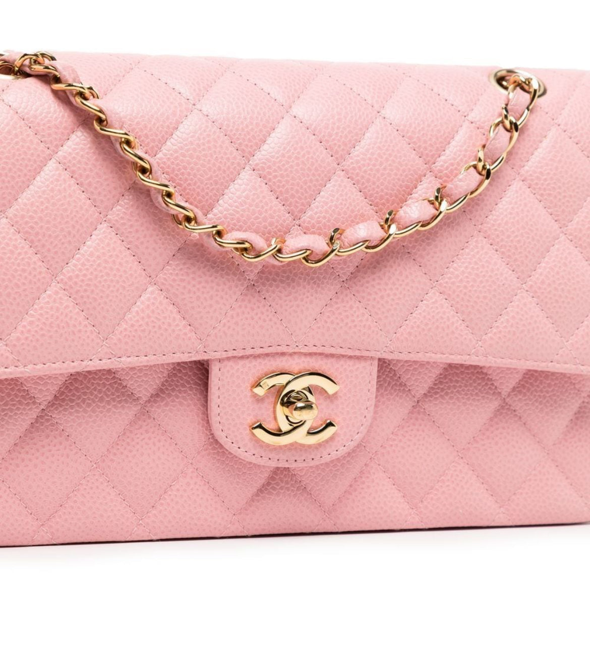 Bolso de hombro mediano con doble solapa 2005