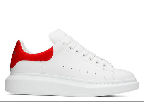 Zapatillas Alexander McQueen extragrandes «White Lust Red»