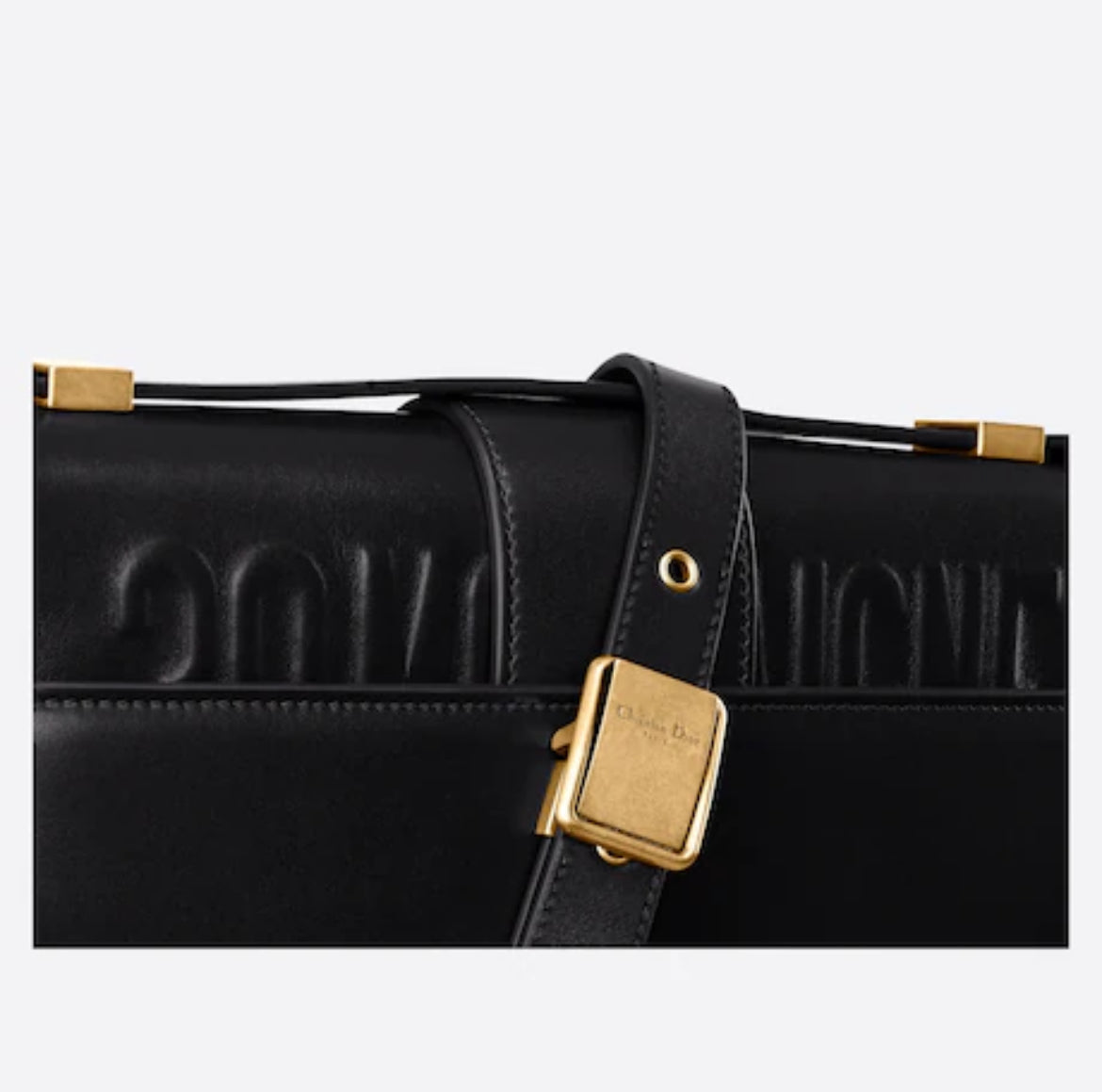 BOLSO 30 MONTAIGNE Piel de becerro negra