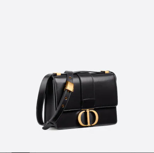 BOLSO 30 MONTAIGNE Piel de becerro negra