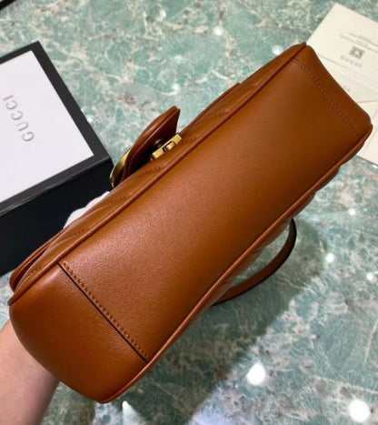 hand Small Shoulder Bag Coffee