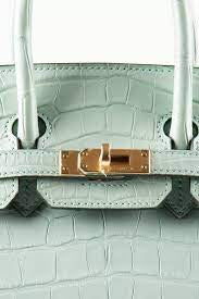 Hermès Birkin 25 Vert D'Eau Matte Alligator Gold Hardware