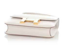 Hermès Constance 1-24 Crema Epsom Herrajes Dorados